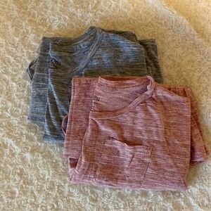 Set of 2 Latched Mama nursing t-shirts. Medium